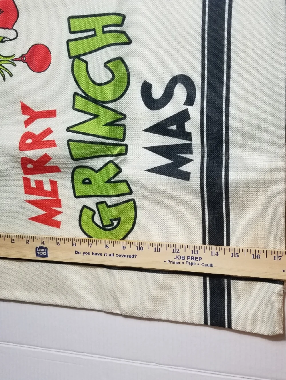 MERRY GRINCH MAS DECORATIVE PILLOW COVER